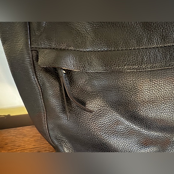 Kate Spade Black Pebbled Leather Tote with Gold Hardware - Picture 3 of 15